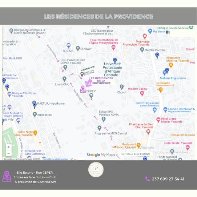 Les Résidences de la Providence - Appart Hotel Yaoundé Exterior foto